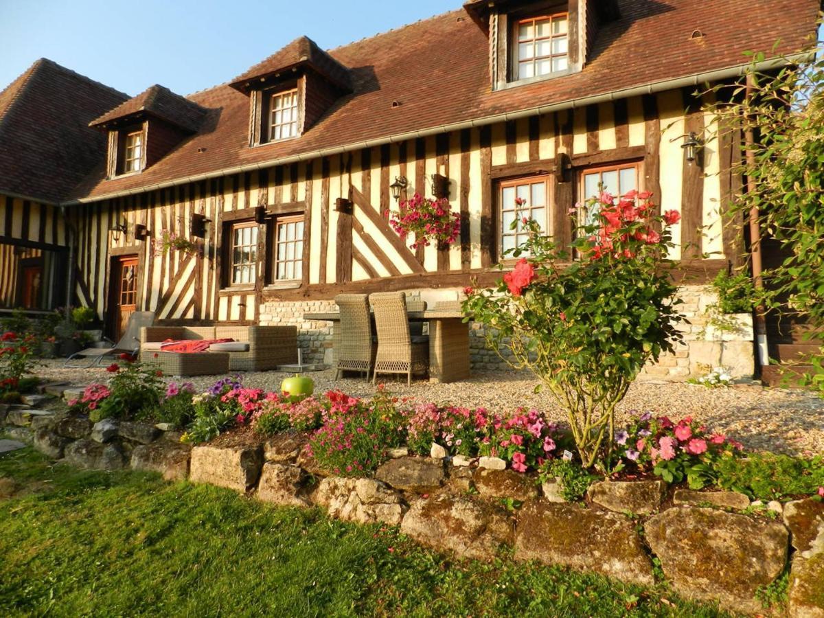 Le Pressoir Bed & Breakfast Beuvron en Auge Bagian luar foto