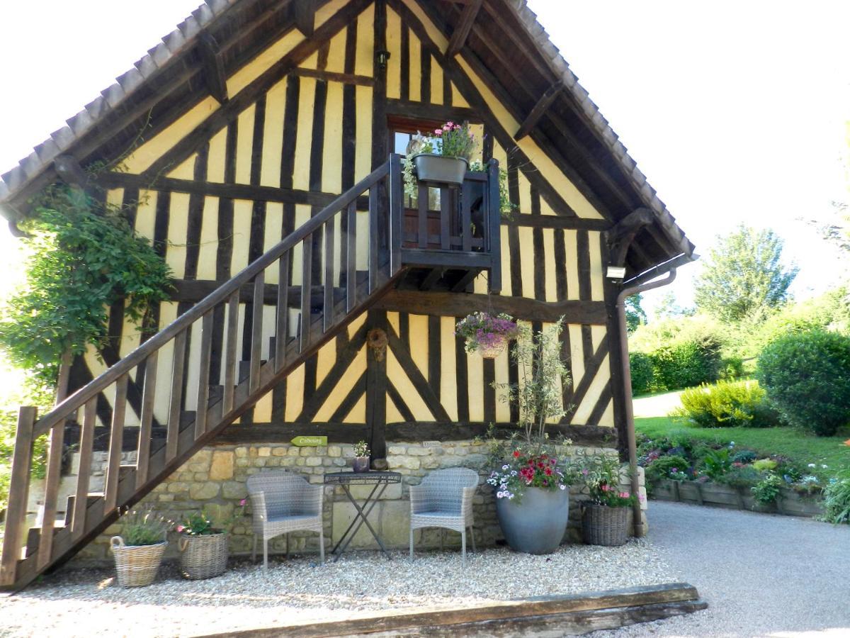Le Pressoir Bed & Breakfast Beuvron en Auge Bagian luar foto
